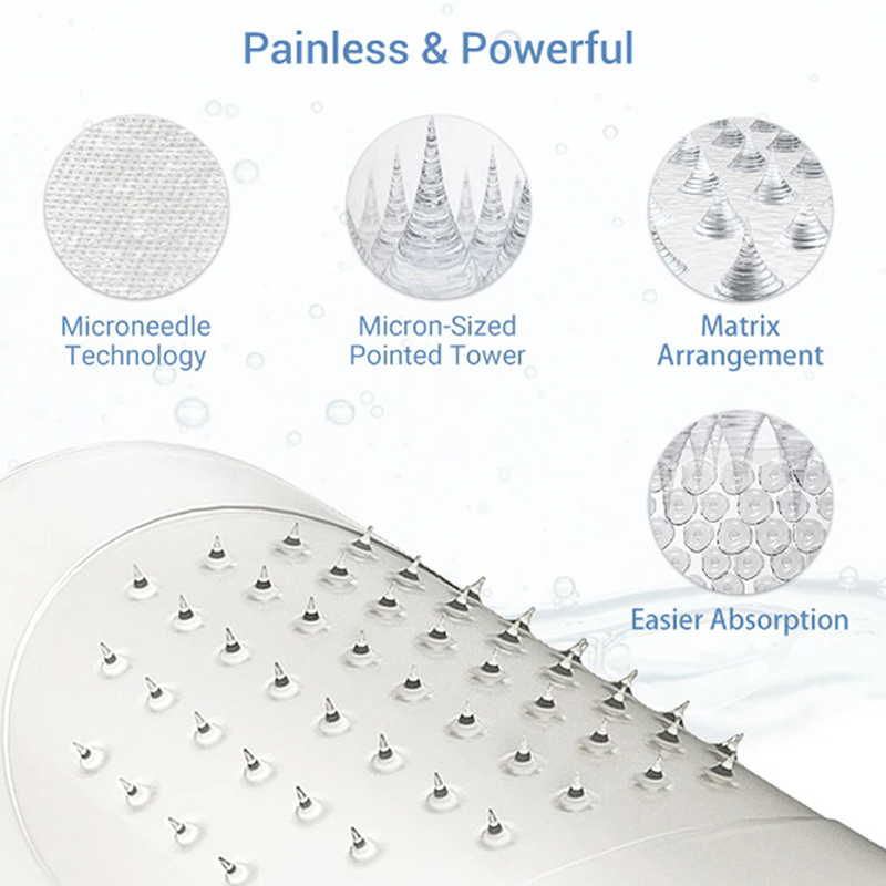 Microneedle Patch Eye - 1 Pasang Masker Patch Mata Microneedle