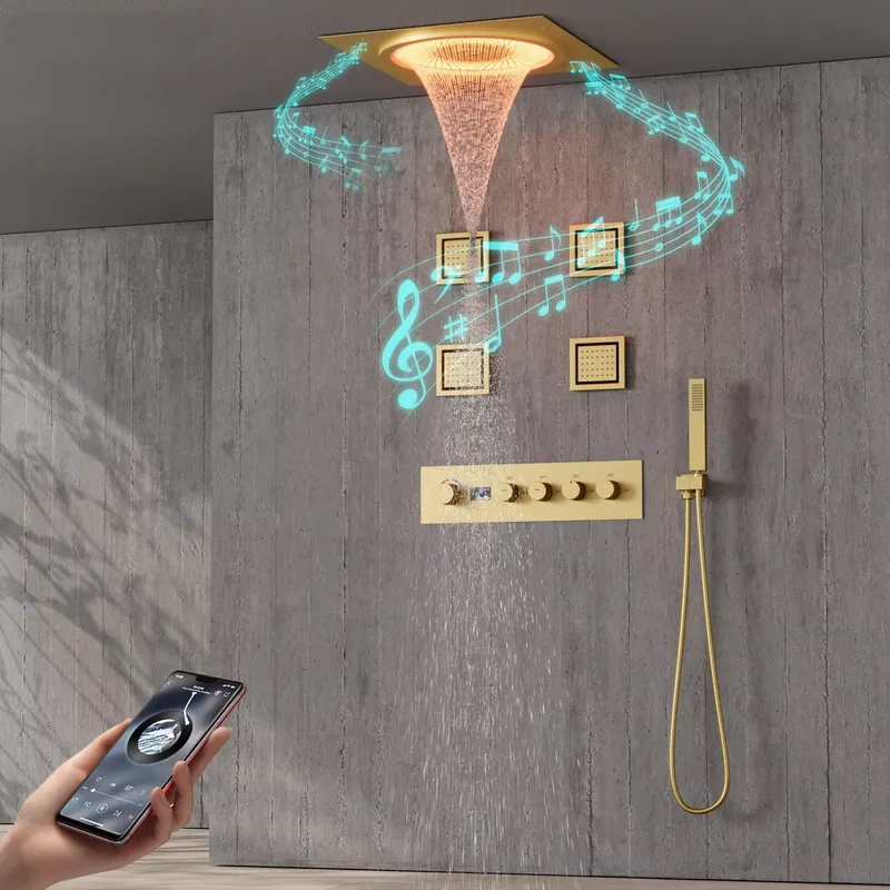 Spa & Wellness Hotel Diament Ustroń Zdjęcia - Set Shower LED Pintar dengan Musik,