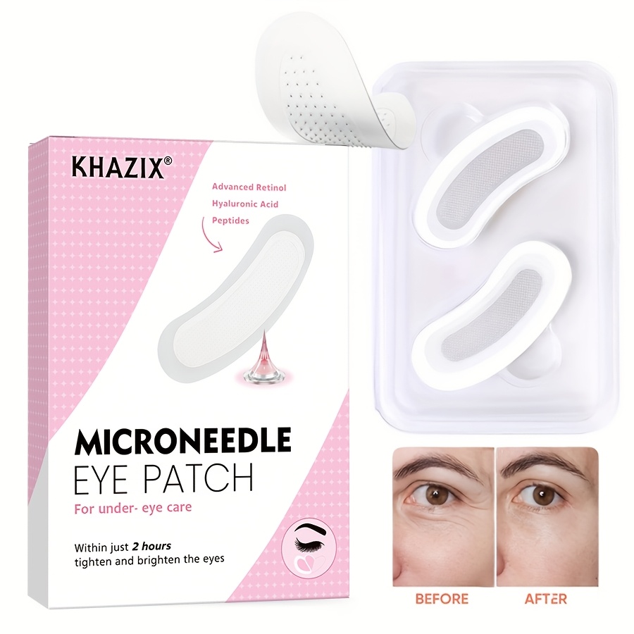 Microneedle Patch Eye - 2 buah penutup mata microneedle retinol,