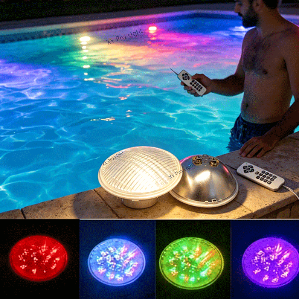 Xy Spa & Wellness Reviews - Lampu Kolam Renang LED RGB PAR56