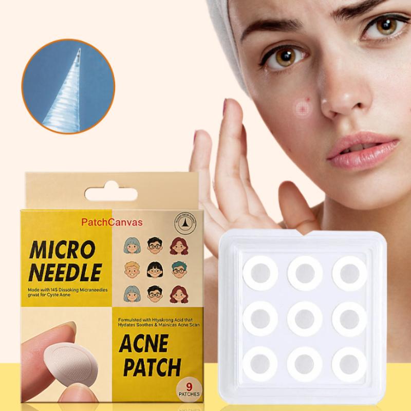 Microneedle Patch Eye - Plester Hidrokoloid Mikroneedle Larut 0.3mm untuk
