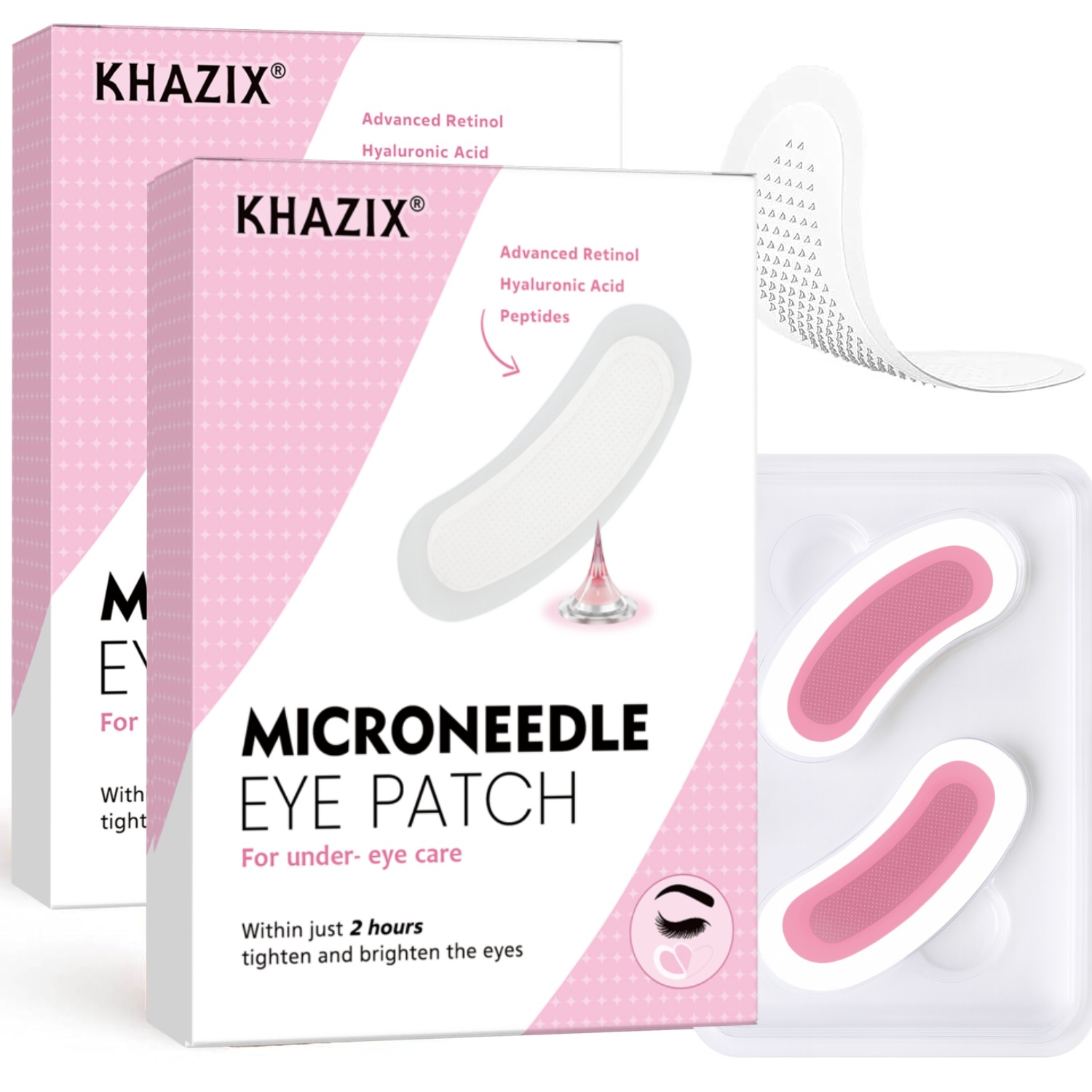 Microneedle Patch Eye - Patch Mata Microneedle Retinol Asam Hialuronat