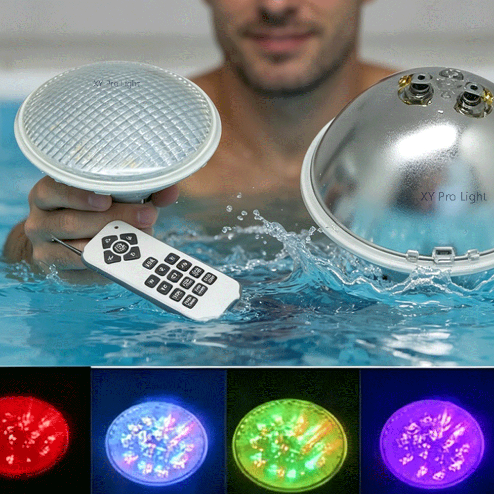 Xy Spa & Wellness Reviews - Lampu LED Bawah Air RGB 18W