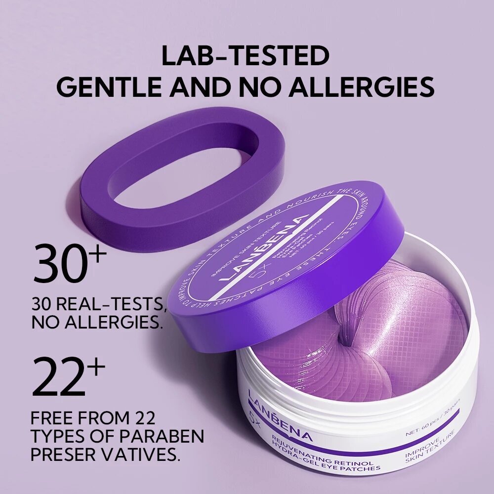 LANBENA Retinol Masker Mata An - Microneedle Patch Eye ulasan dan harga