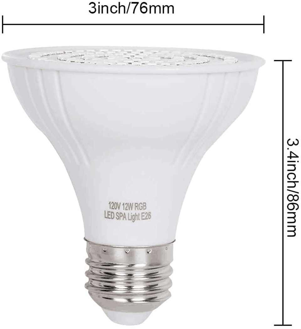 Lampu Kolam Renang LED RGB E27 - Xy Spa & Wellness Reviews ulasan dan harga