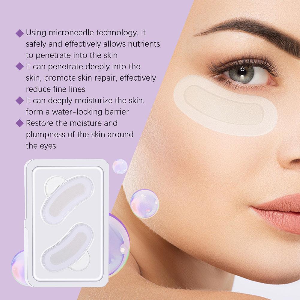 Masker mata kolagen Microneedl - Microneedle Patch Eye ulasan dan harga
