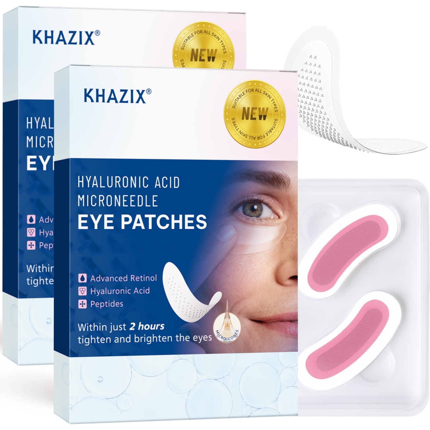 Patch Mata Retinol Microneedle - Microneedle Patch Eye ulasan dan harga