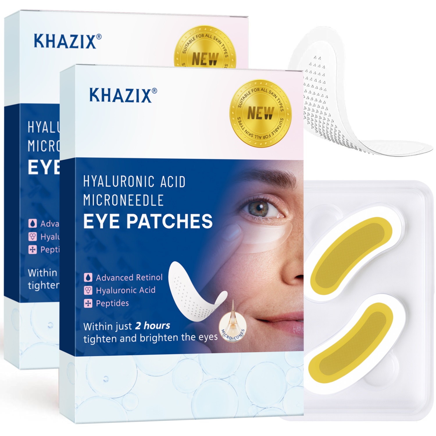 Patch Mata Retinol Microneedle - Microneedle Patch Eye ulasan dan harga