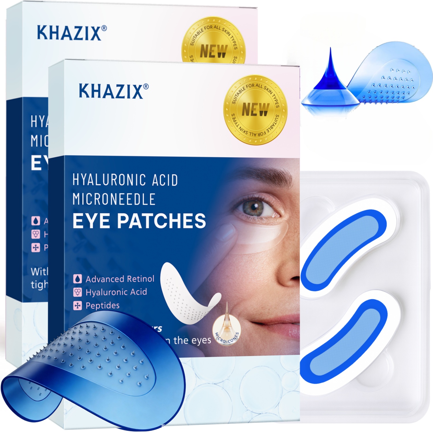 Patch Mata Retinol Microneedle - Microneedle Patch Eye ulasan dan harga