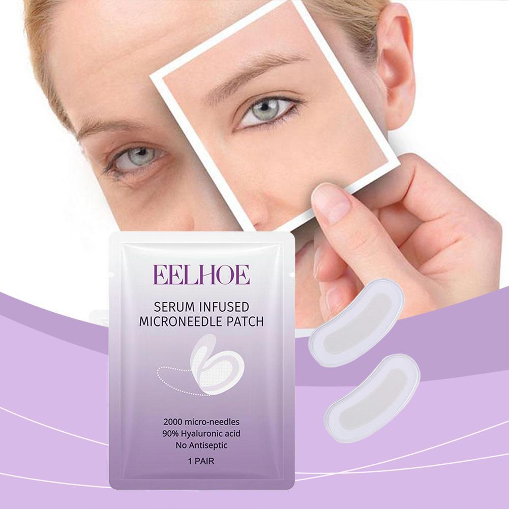 Kolagen 0.2Mm Koyo Mata Jarum  - Microneedle Patch Eye ulasan dan harga