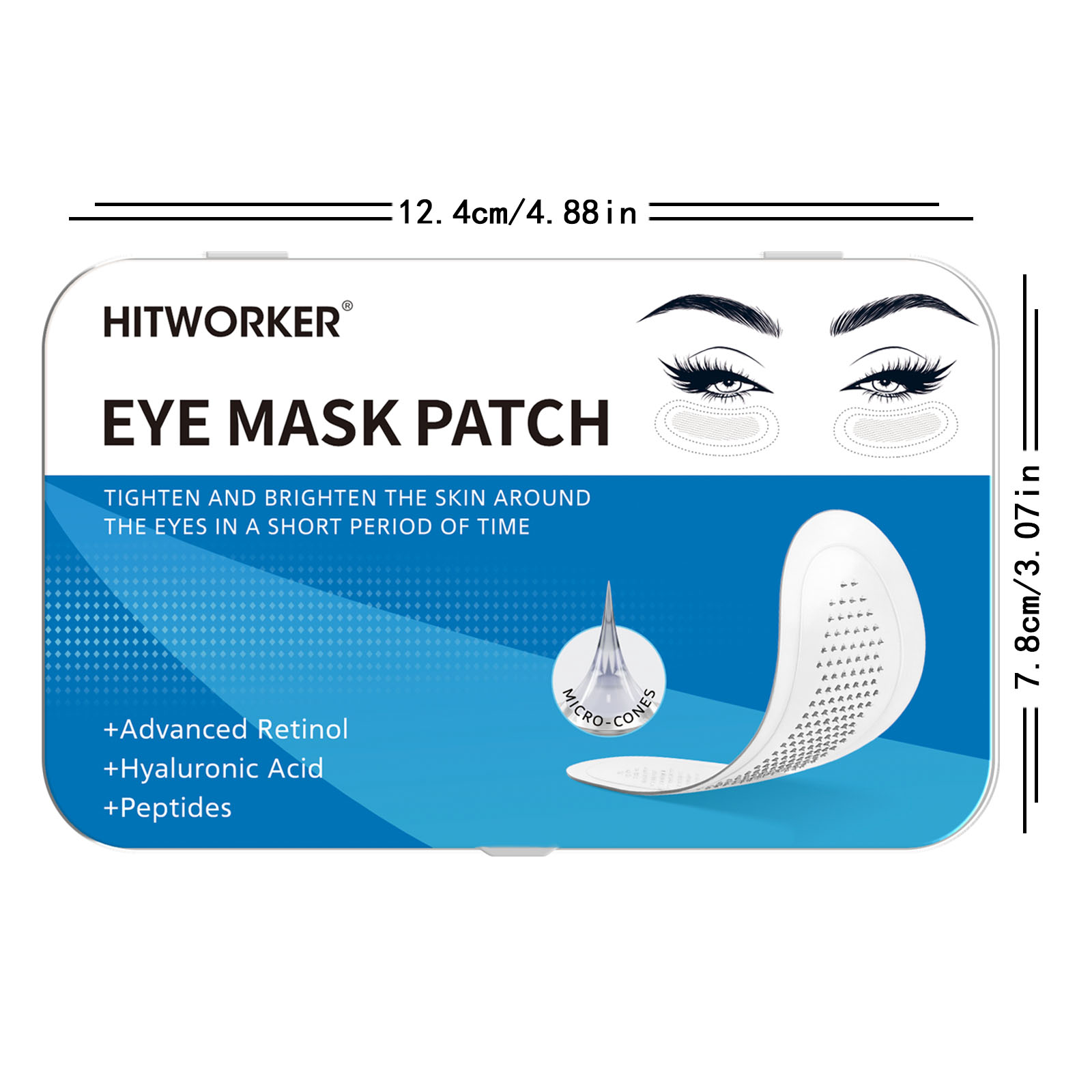 Plester Hidrogel Pembersih Men - Microneedle Patch Eye ulasan dan harga