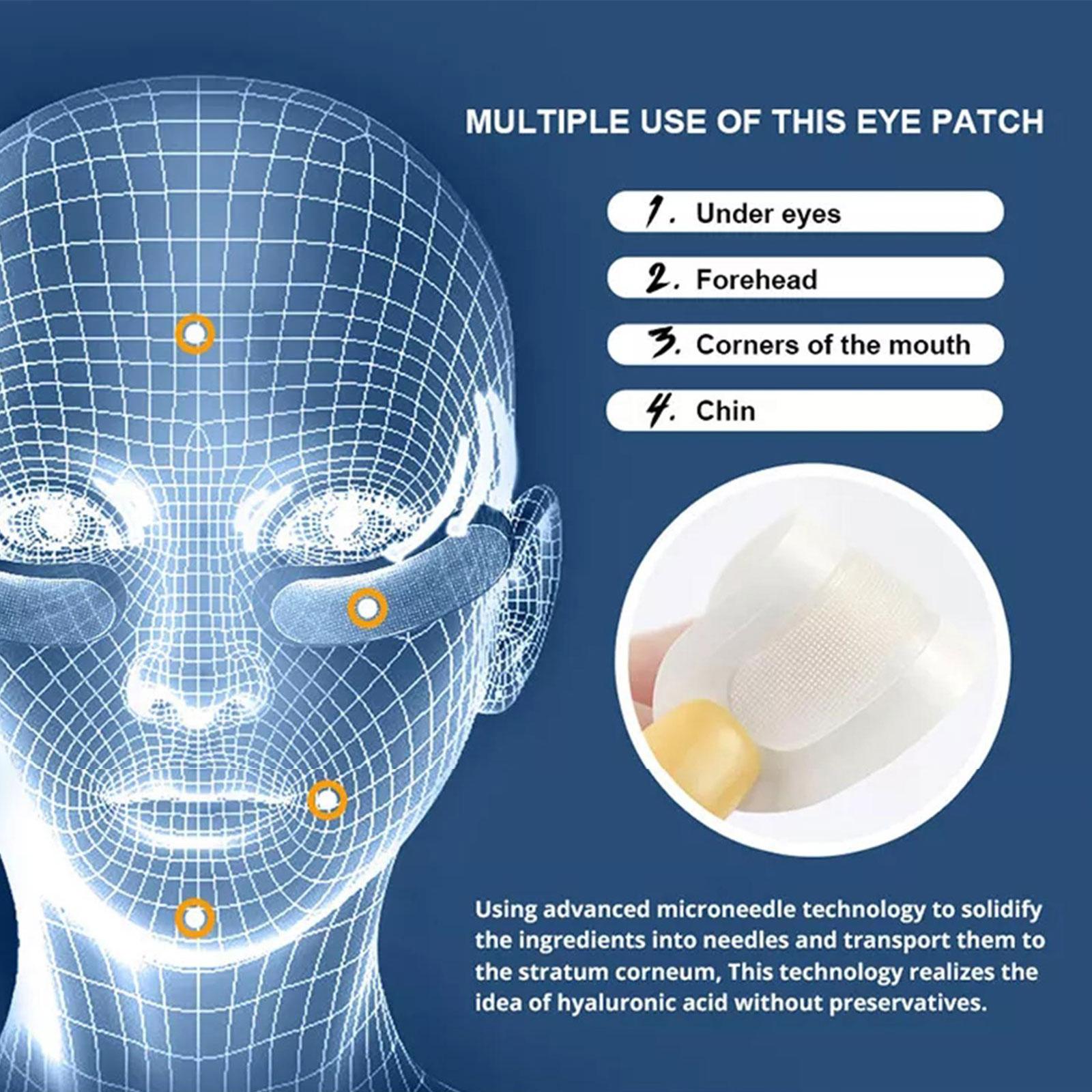 1 Pasang Koyo Mata Jarum Mikro - Microneedle Patch Eye ulasan dan harga