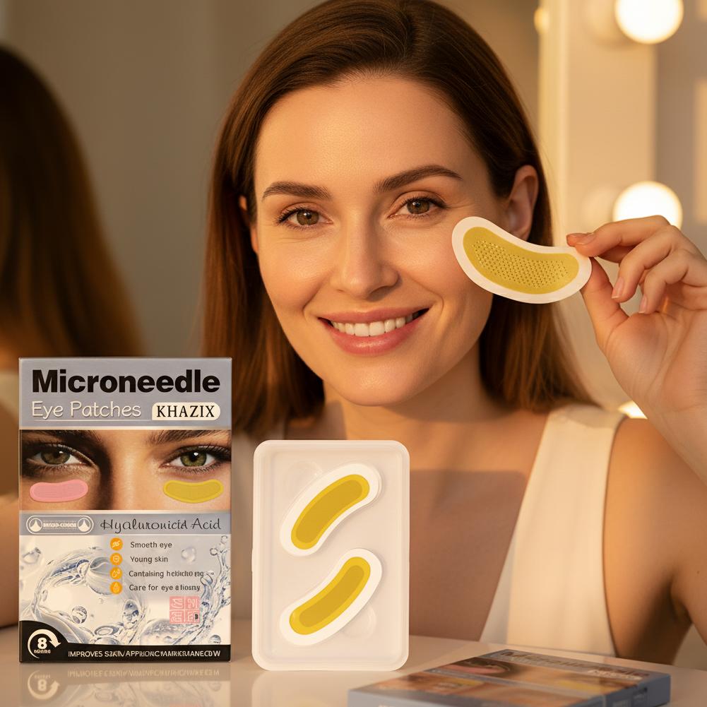 Plester Mata Microneedle Asam  - Microneedle Patch Eye ulasan dan harga