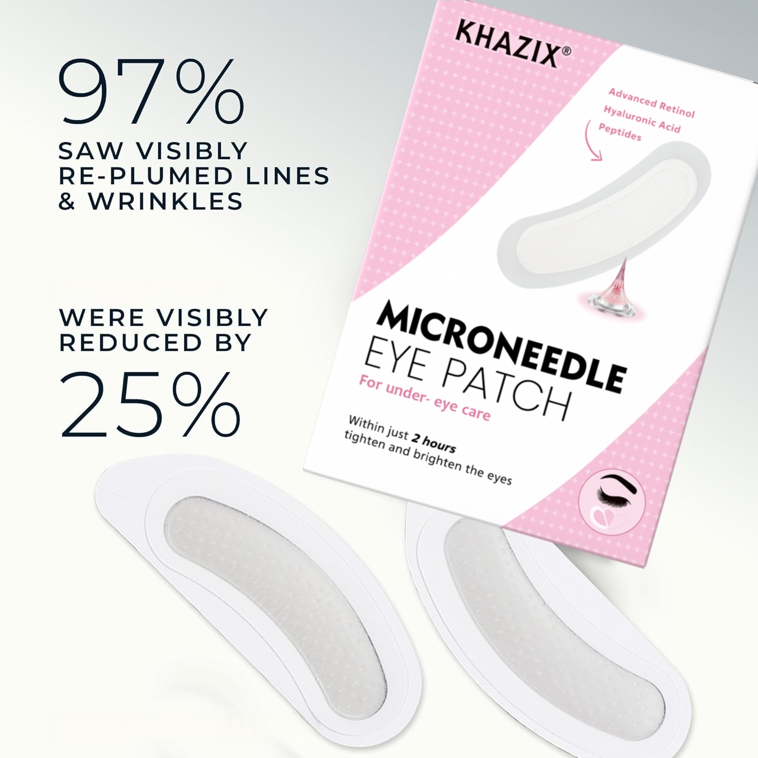 Patch Mata Microneedle Retinol - Microneedle Patch Eye ulasan dan harga